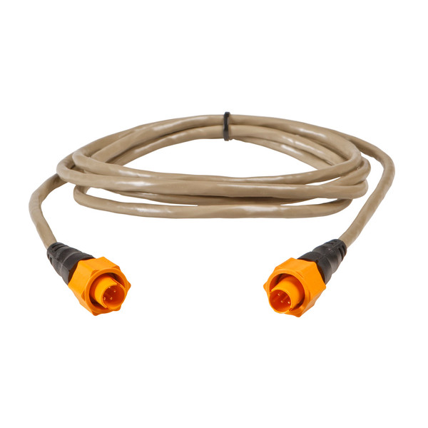 Lowrance Ethernet Cable w/ Yellow Plugs, 6' (000-0127-51)