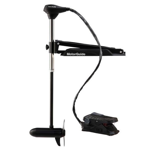 MotorGuide X3 Trolling Motor - Freshwater - Foot Control Bow Mount - 45lbs-50"-12V (940200070)