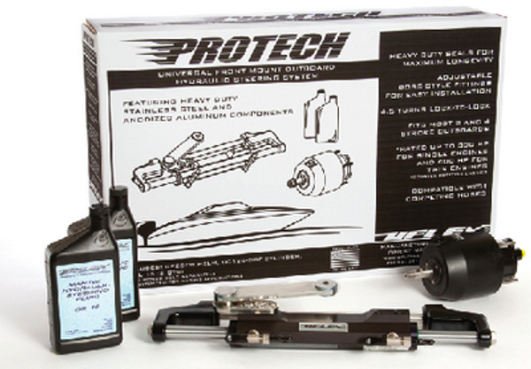 UFlex Protech 1.0 Front Mount OB Hydraulic System - No Hoses Included (PROTECH 1.0)