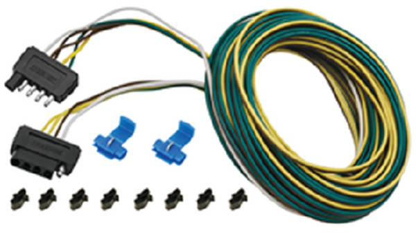 Wesbar 25 ft. 5-Wire Wishbone Flat Wiring Harness Kit (707105)