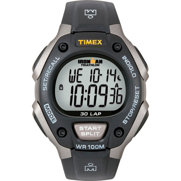 Timex Ironman Triathlon 30 Lap - Black/Silver (T5E901)