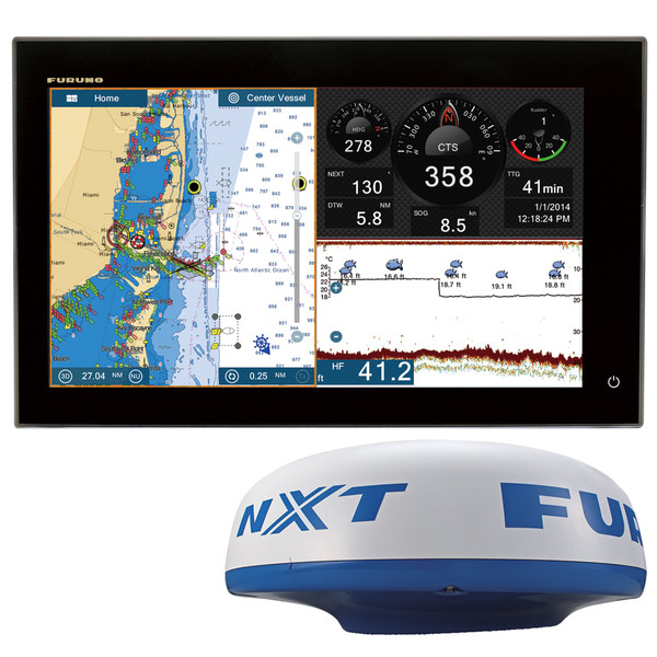 Furuno 15" NavNet TZtouch2 Doppler Radar Bundle (TZTL15F-NXT)