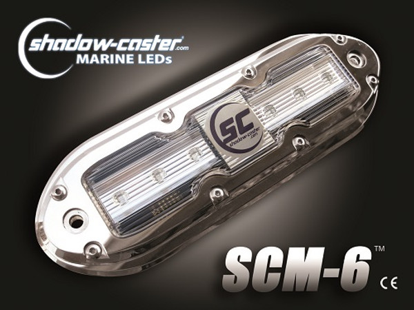 Shadow Caster SCM6 Underwater LED Light Bimini Blue (SCM-6X-BB-20)