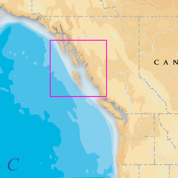 Navionics MSD/914P-2 Platinum North BC-BARANOF Island (MSD/914P-2)