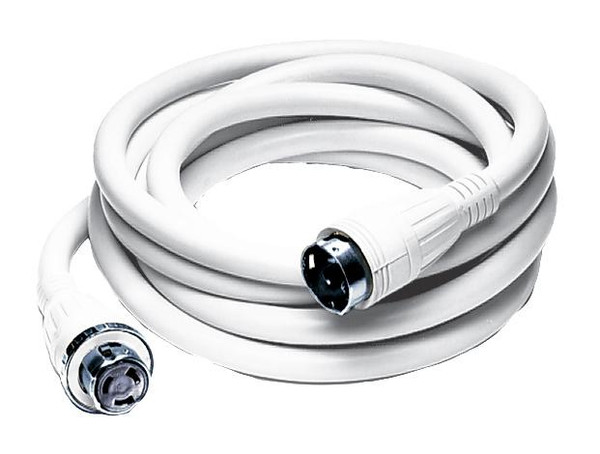 Hubbell HBL61CM52W 50A 250V 50 Foot White Shore Cord (HBL61CM52W)