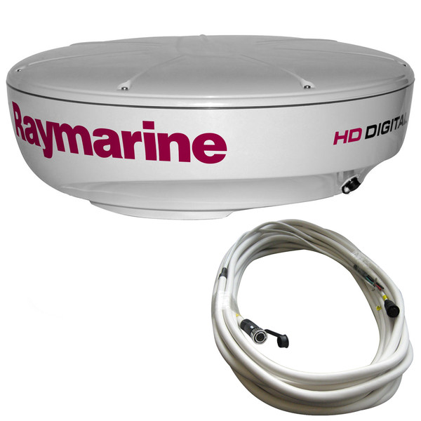 Raymarine Radar, HD, 4KW, 24" Dome, RayNet Cable (T70169)