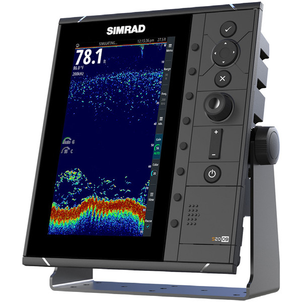 Simrad Fishfinder, S2009, 9" 1KW CHIRP No Transducer  (000-12185-001)