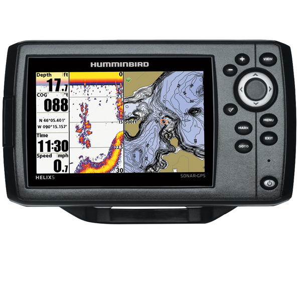 Humminbird HELIX5 Chirp GPS 5" WVGA Sonar GPS G2 (410210-1)