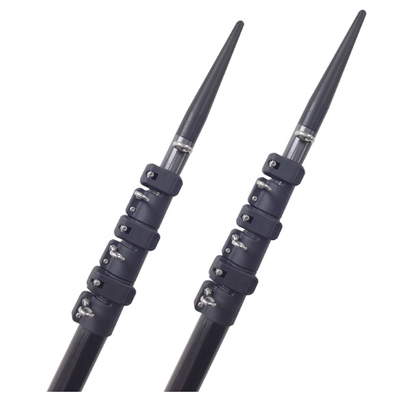 Lee's 20' Telescopic Carbon Fiber Poles Sleeved For TACO Grand Slam Bases (TC3920-9002)