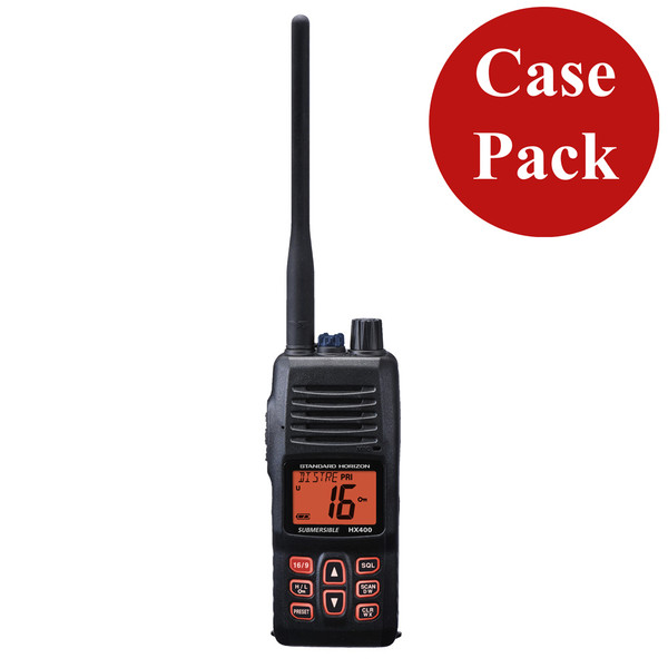 Standard Horizon HX400IS Handheld VHF - Intrinsically Safe - *Case of 20* (HX400ISCASE)