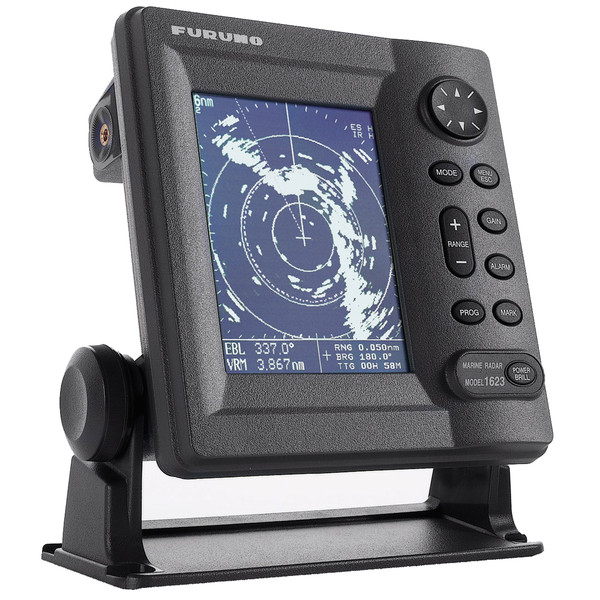 Furuno Radar, 6" Mono, 16nm, 2.2kW, 15" Dome (1623)