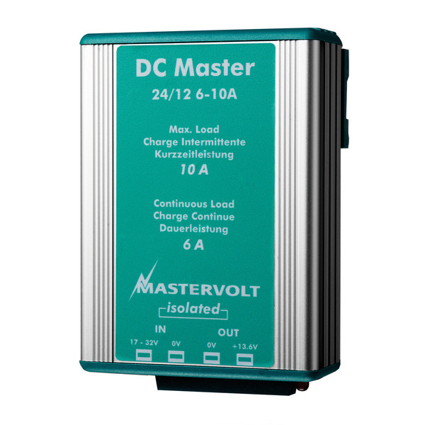 Mastervolt DC Master 24/12-6A 24VDC To 13.6 Vdc - 6A (81400200)