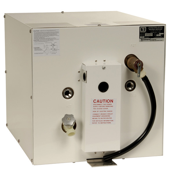 Whale Seaward 6 Gallon Hot Water Heater - White Epoxy - 240V - 3000W (S650EW-3000)