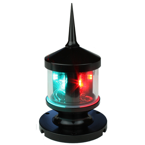 Lunasea Tri-Color/Anchor/Strobe LED Navigation Light (LLB-53BK-01-00)