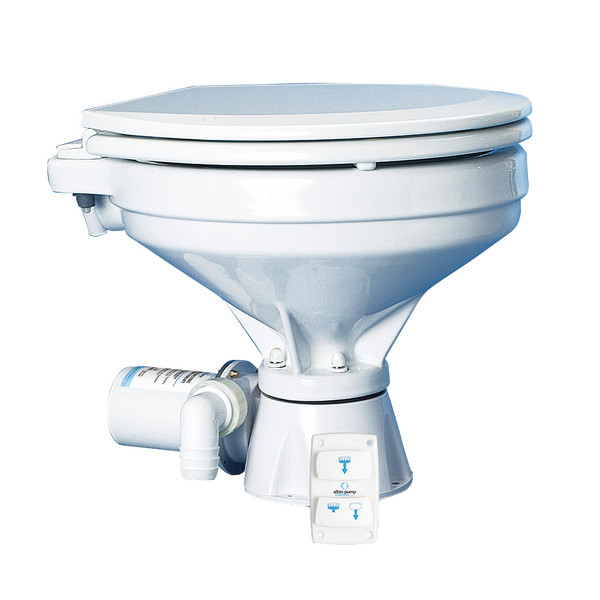 Albin Pump Marine Toilet Silent Electric Comfort - 12V (07-03-012)