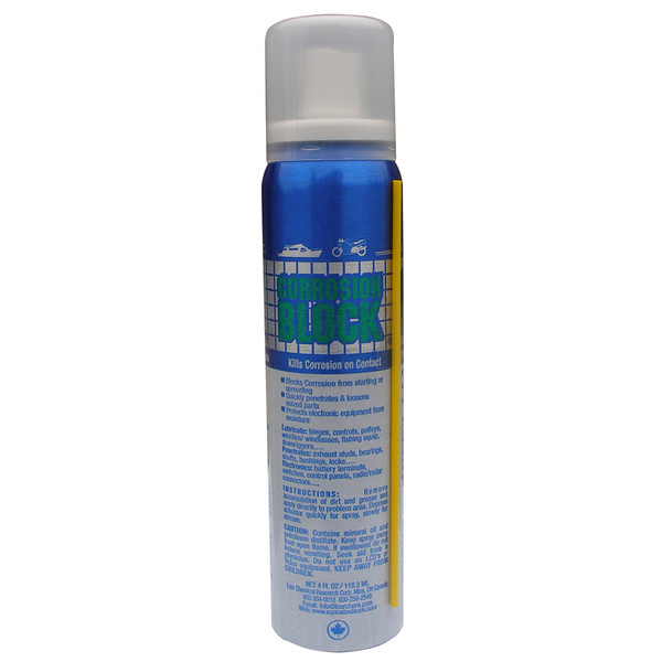 Corrosion Block Liquid Pump Spray - 4oz - Non-Hazmat, Non-Flammable  Non-Toxic (20002)