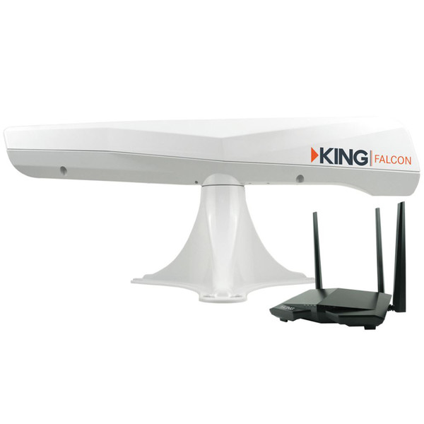 KING Falcon Directional Wi-Fi Extender - White (KF1000)