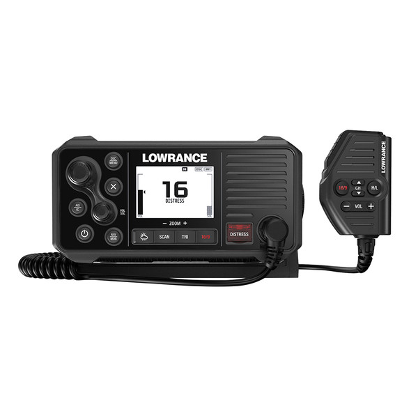 Lowrance VHF, Link-9, w/GPS, AIS, Hailer (000-14472-001)