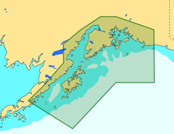 C-MAP M-NA-D960 4D Local Pws Cook Inlet Kodiak Island (M-NA-D960-MS)