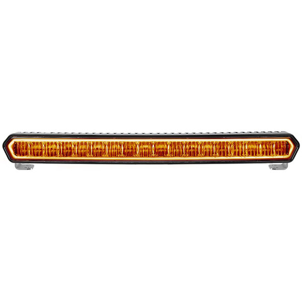 RIGID Industries SR-L Series 20" Off-Road LED Light Bar - Black w/Amber Halo Back Lighting (63003)