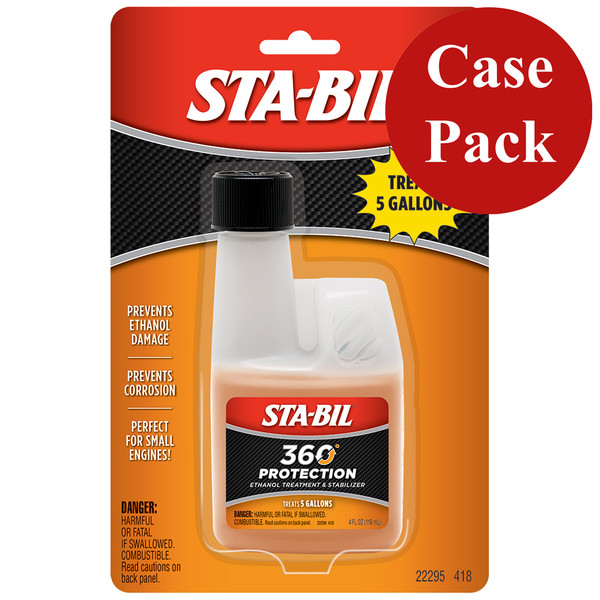 STA-BIL 360 Protection - Small Engine - 4oz *Case of 6* (22295CASE)