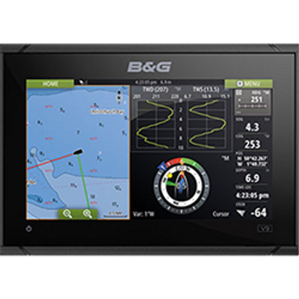 B&G Vulcan 9 FS MFD, C-Map US, No Transducer  (000-13214-008)