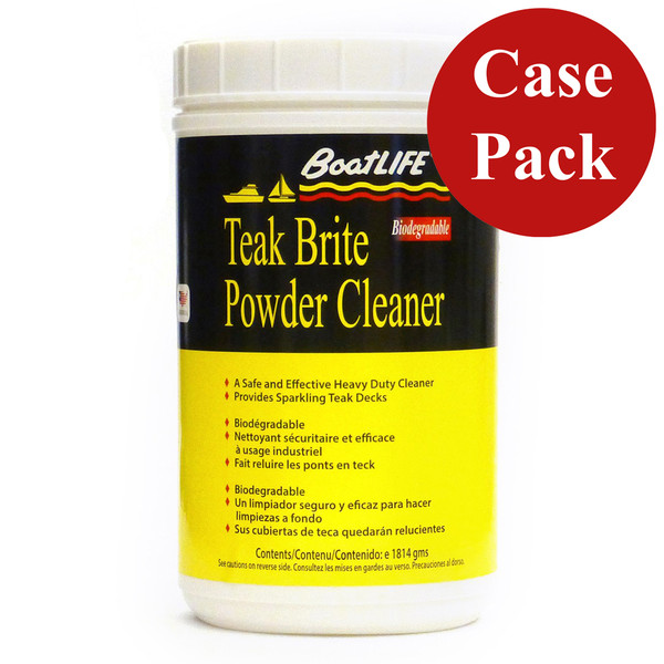 BoatLIFE Teak Brite Powder Cleaner - Jumbo - 64oz *Case of 12* (1185CASE)