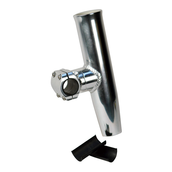 C.E. Smith Adjustable Mid Mount Rod Holder Aluminum 1.66" or 1-1/2" w/Sleeve  Hex Key (53772)