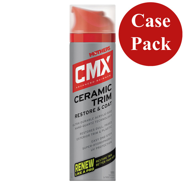 Mothers CMX Ceramic Trim Restore  Coat - 6.7oz *Case of 6* (01300CASE)