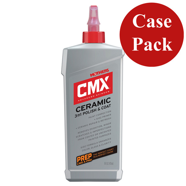 Mothers CMX Ceramic 3-in-1 Polish  Coat - 16oz *Case of 6* (01716CASE)