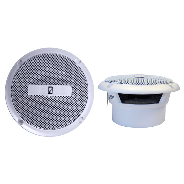 Polyplanar MA3013 3" White Flush Mount Speaker Pair (MA3013W)