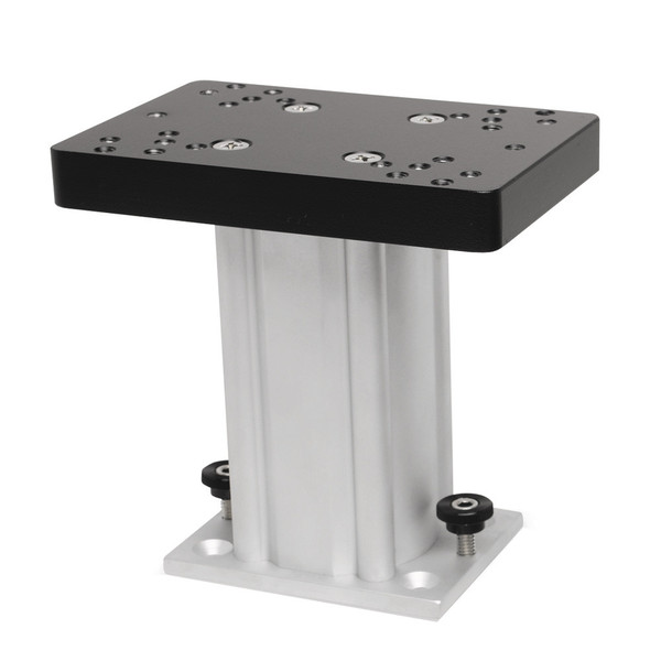 Cannon Aluminum Fixed Base Downrigger Pedestal - 6" (1904031)