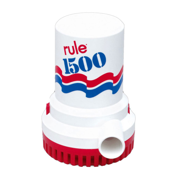 Rule 1500 GPH Non-Automatic Bilge Pump - 24v (3)