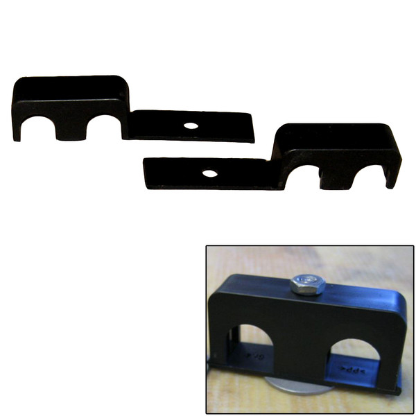 Weld Mount Double Poly Clamp For 1/4" x 20 Studs - 5/8" OD - Requires 1.5" Stud - Qty. 25 (80625)