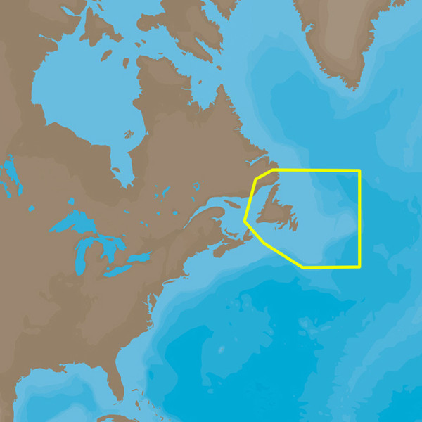 C-MAP  4D NA-D937 Newfoundland (NA-D937)