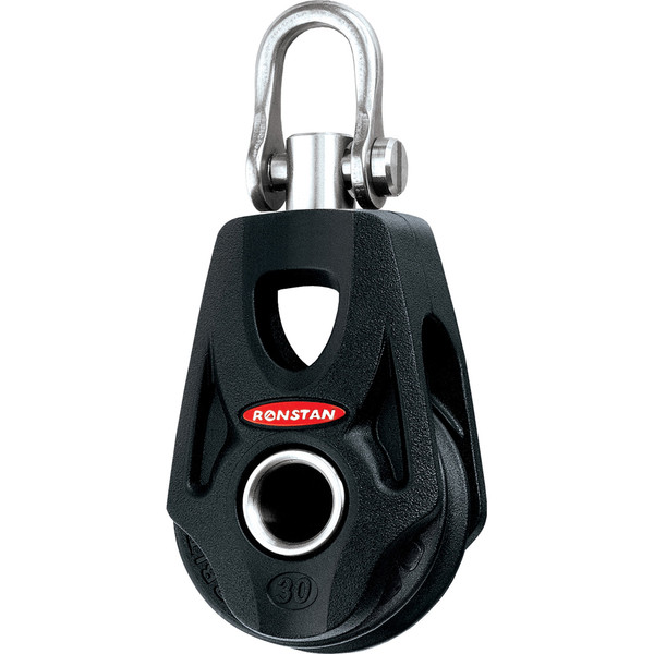 Ronstan Series 30 Ball Bearing Orbit Block - Single - Becket - Swivel Shackle Head (RF35100)