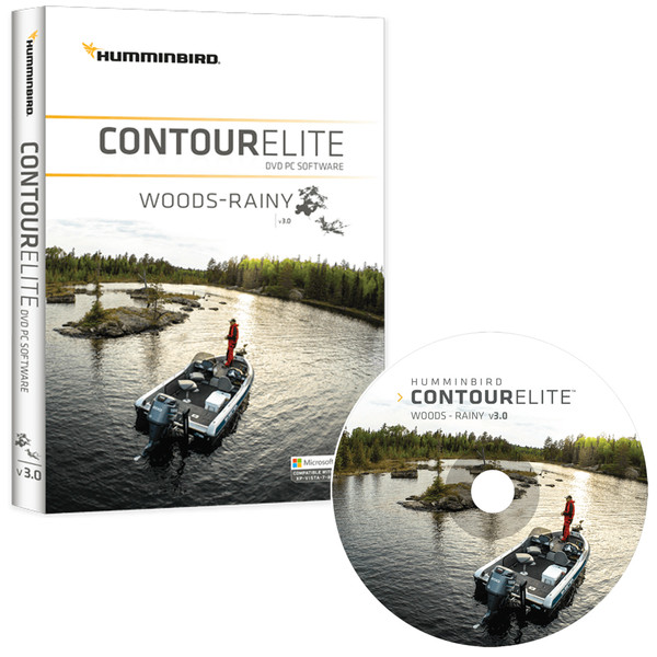 Humminbird Contour Elite PC Software V3 Lake of the Woods/Rainy (600028-1)