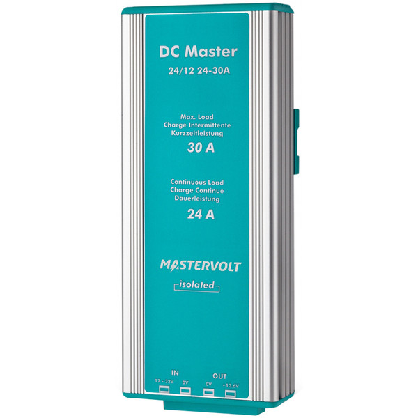 Mastervolt DC Master 24V to 12V Converter - 24A w/Isolator (81500350)