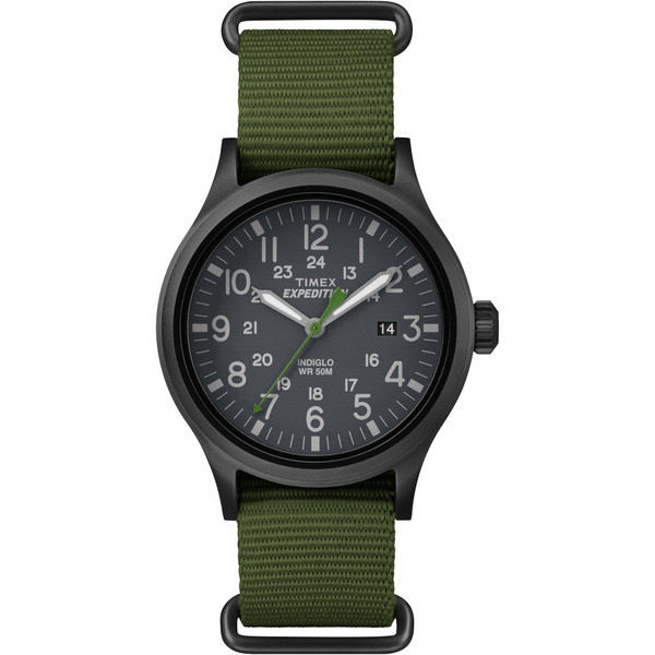Timex Expedition Scout Slip-Thru Watch - Green (TW4B047009J)