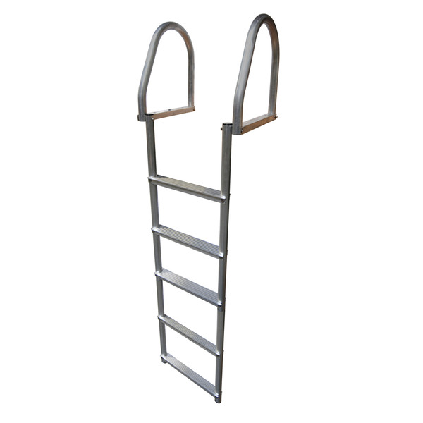 Dock Edge Aluminum 5-Step Eco Flip-Up Dock Ladder - Weld Free (2175-F)