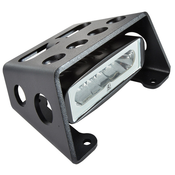 Lumitec Diesel - Extreme Duty LED Flood Light - Black Finish -White, Non-Dimming (101303)