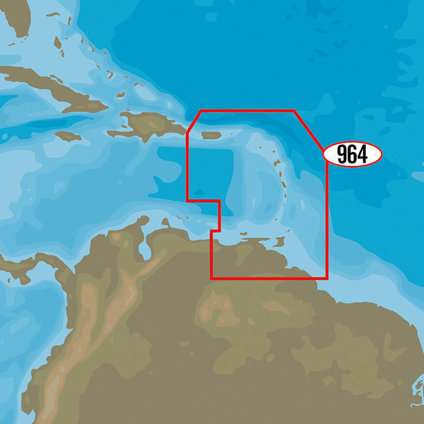 C-MAP 4D NA-D964 - Puerto Rico to Rio Orinoco Local (NA-D964)