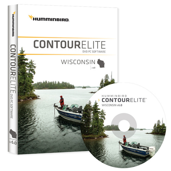 Humminbird Contour Elite PC Software V6 Wisconsin (600026-4)