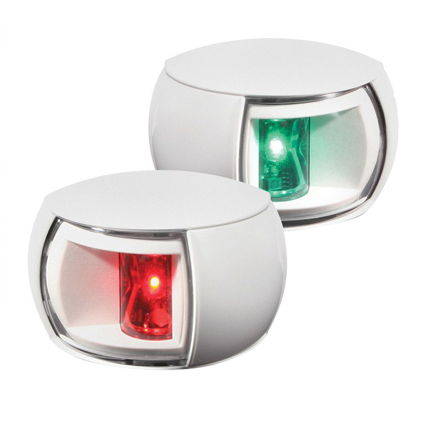 Hella Marine Nav Light LED, Pair, 2nm, Clear Lens, Wh (980520911)