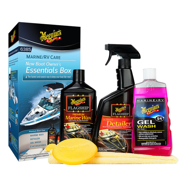 Meguiars New Boat Owners Essentials Kit (M6385)