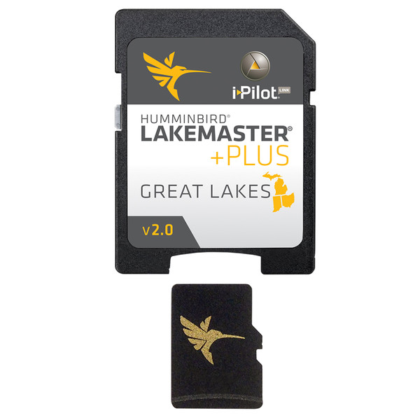 Humminbird Lakemaster Maps+, Great Lakes V2 (600015-6)