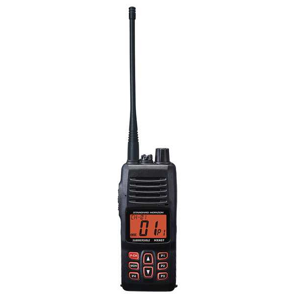 Standard Horizon HX407 Commercial Grade Handheld UHF Transceiver - 400-430MHz (HX407)