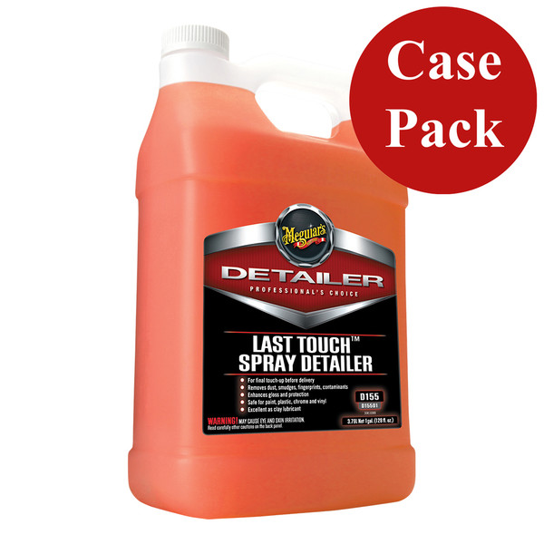 Meguiars Detailer Last Touch Spray Detailer - 1-Gallon *Case of 4* (D15501CASE)