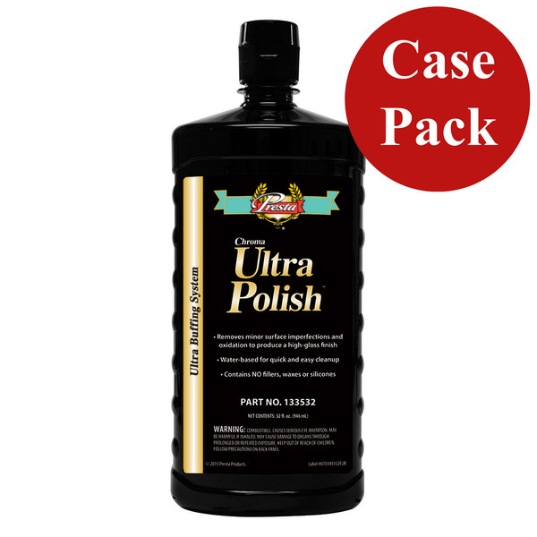 Presta Ultra Polish (Chroma 1500) - 32oz - *Case of 12* (133532CASE)