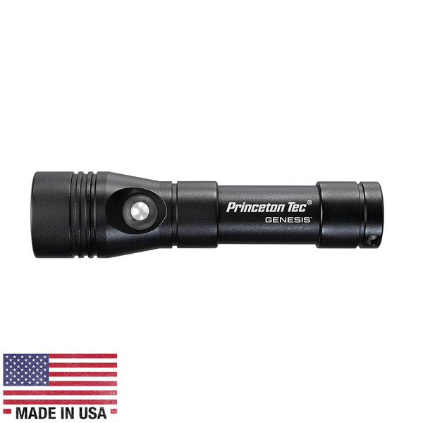 Princeton Tec Genesis Rechargeable Flashlight - Black (G1-RC-BK)